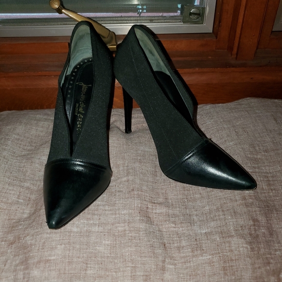 Jean-Michel Cazabat Vintage Fabric/Leather Bootie - Picture 2 of 8